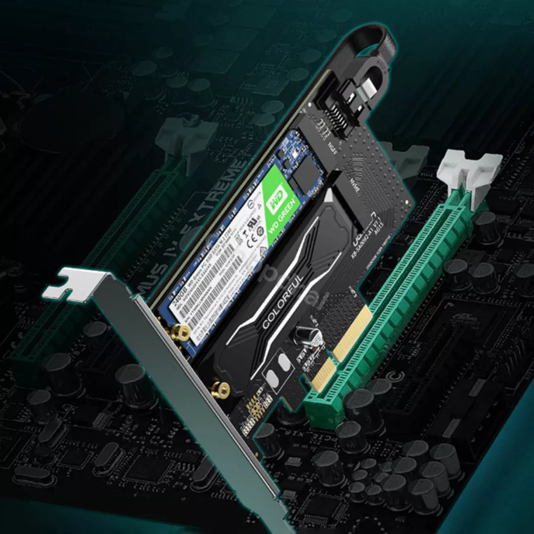 Karte Zgjeruese PCle 3.0 x 4 ne SSD M.2 M-Key B-Key Ugreen CM302 cmimi Durres
