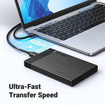 UGREEN 2.5 Inch Hard Drive Enclosure SATA HDD Caddy External USB 3.0 Hard Disk Case Durres