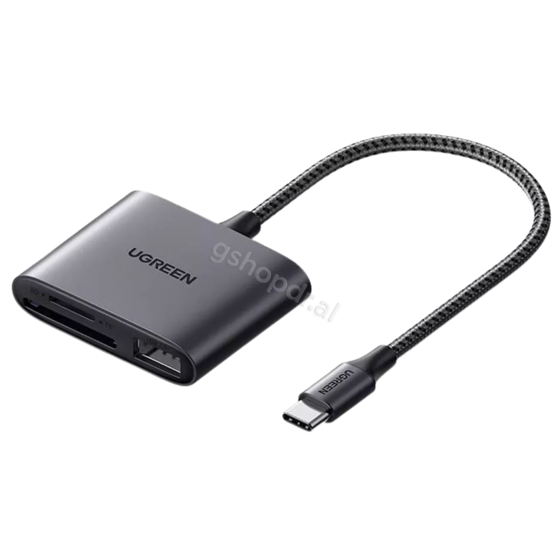 Lexues Kartash USB-C ne SDTF + USB 2.0 Ugreen CM387