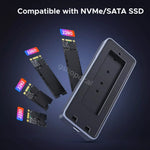 Mbajtese per SSD M.2 NVMe RGB Lighting Aluminum Alloy 20Gbps Ugreen CM777 – 25665 price