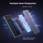 Mbajtese per SSD M.2 NVMe RGB Lighting Aluminum Alloy 20Gbps Ugreen CM777 – 25665 price albania
