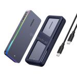 Mbajtese per SSD M.2 NVMe RGB Lighting Aluminum Alloy 20Gbps Ugreen CM777 – 25665