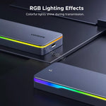 Mbajtese per SSD M.2 NVMe RGB Lighting Aluminum Alloy 20Gbps Ugreen CM777 – 25665 cmimi Durres