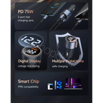 Mcdodo 75W USB-A & USB-C PD Car Charger Cmimi