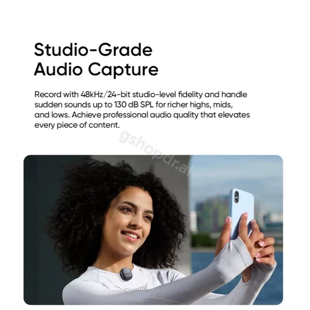 Mikrofon Mcdodo ClearSync Wireless AI-Noise Cancelling cmimi durres