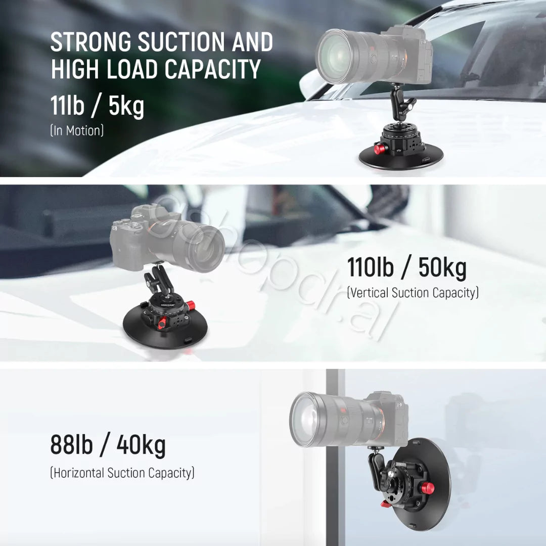 NEEWER 6" Camera Suction Mount with Ball Head Magic Arm CA013 Durres
