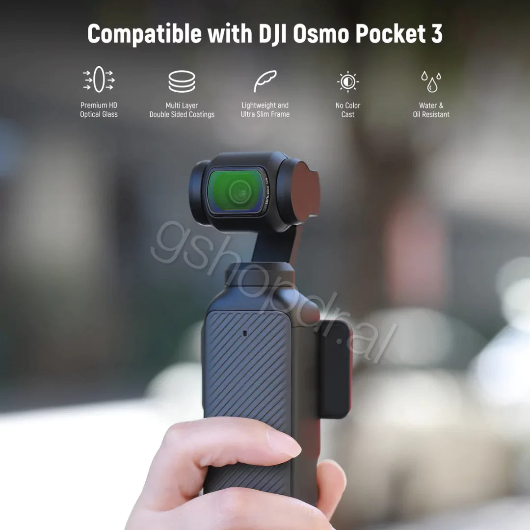 NEEWER FL-P10 14-Pack Magnetic ND & CPL & Effect Filter Set for DJI Osmo Pocket 3 Cmimi