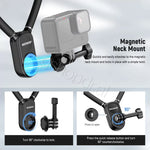NEEWER GP15 Magnetic Quick Release Flexible Action Neck Mount for POV