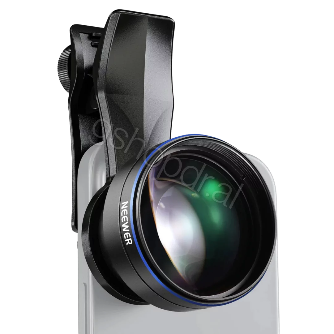NEEWER LS-26 PRO 105mm Macro Lens with 17mm Phone Clip & 67mm Filter Adapter