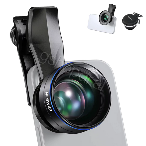 NEEWER 60mm Telephoto Lens with 17mm Lens Clip & 67mm Filter Adapter LS-41 PRO