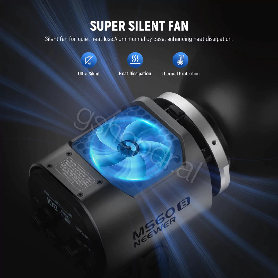 NEEWER MS60B Bi-Color LED Video Light Handheld Spotlight
