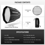 NEEWER NS4P Octagonal Softbox with NEEWER Mount
