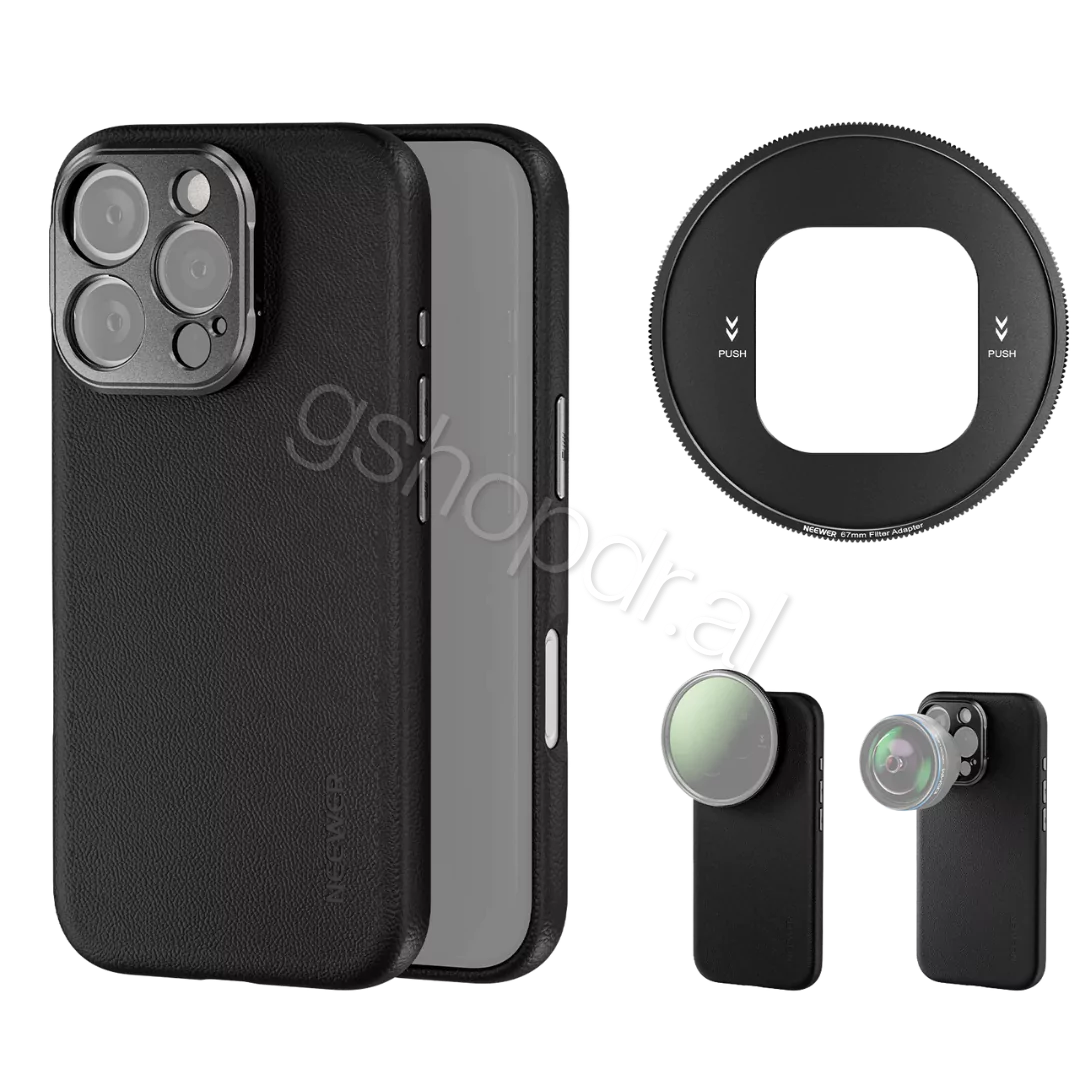 NEEWER Black Case For iPhone 16 Pro Max PA084