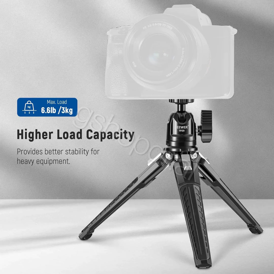 NEEWER TP29 Metal Tabletop Mini Tripod Tirane