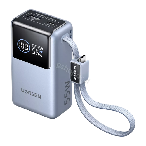 Power Bank Ugreen PB727 1000mAh, 55W, USB + USB-C