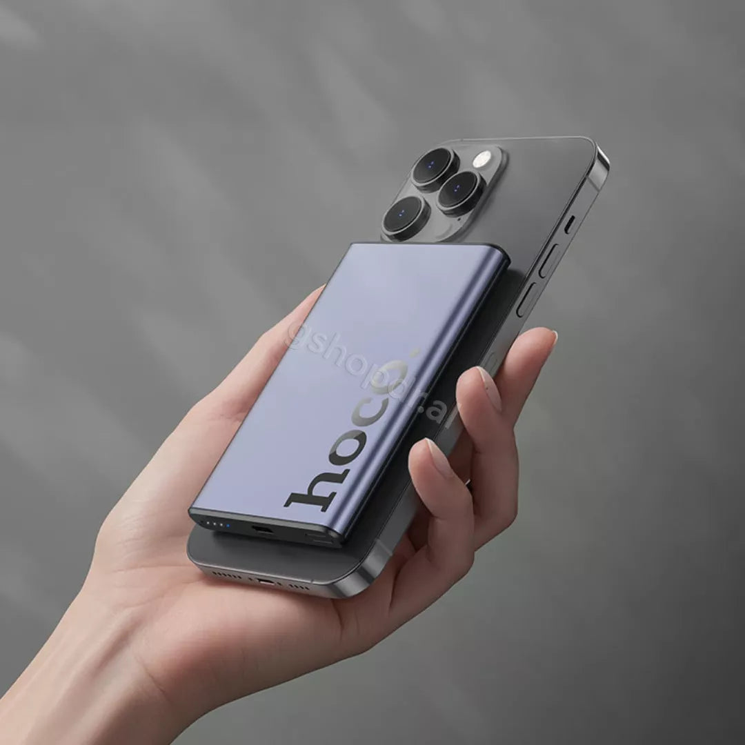 Power bank Hoco Q32 Bird PD20W wireless charging 5000mAh cmimi durres