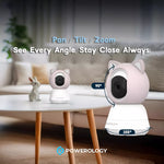 Powerology Monitor & App Baby Camera SM03