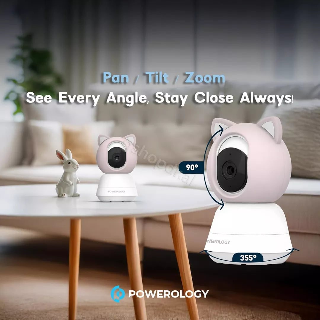 Powerology Monitor & App Baby Camera SM03