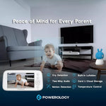 Powerology Monitor & App Baby Camera SM03