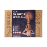 Kulla Eiffel Puzzle 3D Cmimi Durres