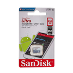SanDisk Ultra microSD cards 100MBs 256GB Tirane