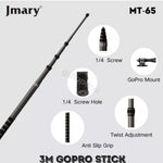 Selfie Stick per kamera Jmary MT-65 3m cmimi