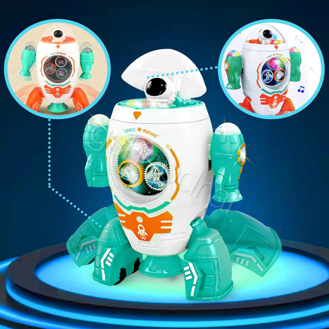Space Rocket Musical Toy - lodra per femije