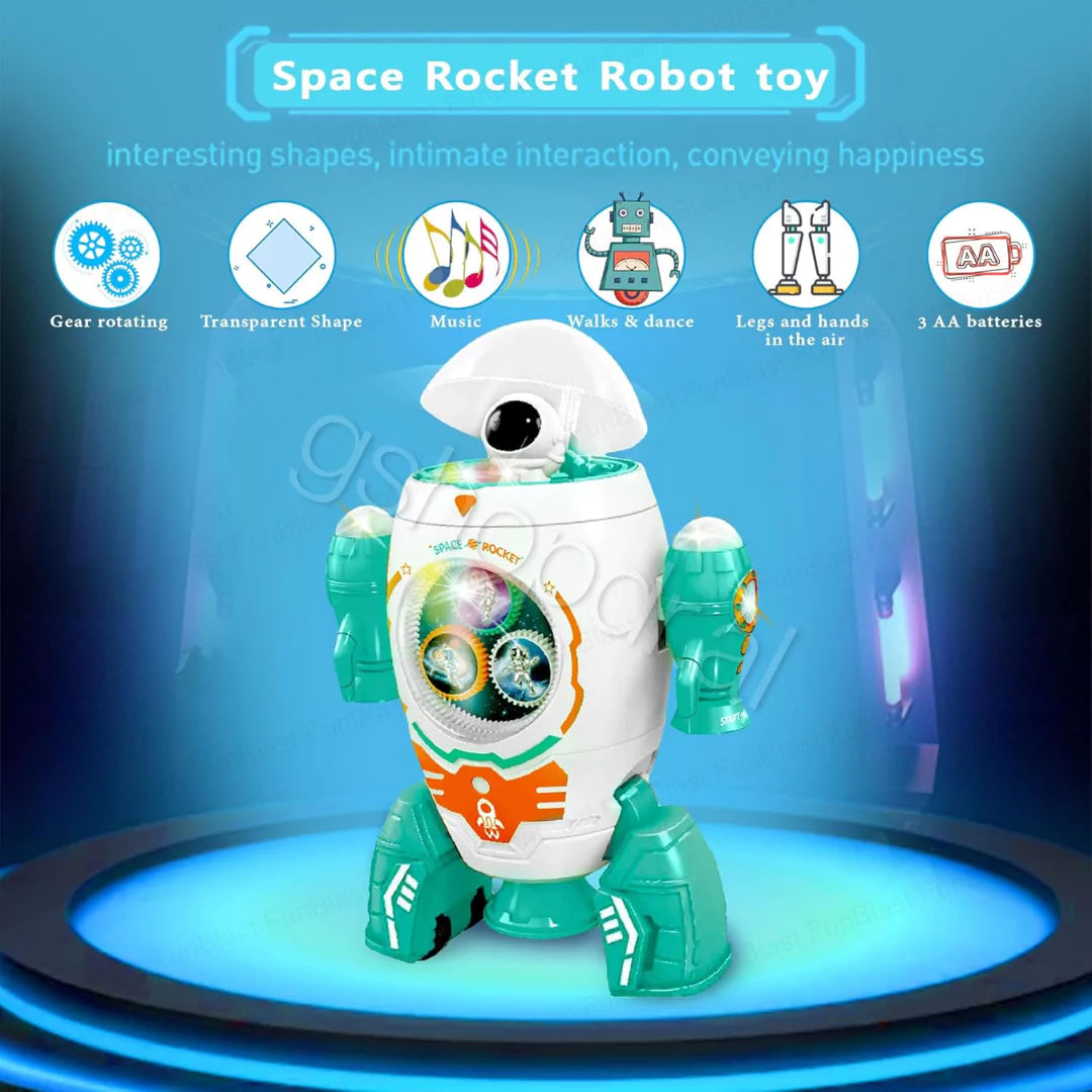 Space Rocket Musical Toy - lodra per femije 3+ durres