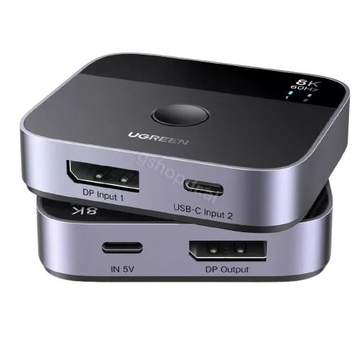 Switch 2 Ne 1 DisplayPort Ne USB-C Ugreen AW701 65878 cmimi
