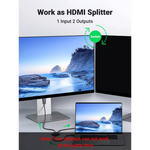 Switch 2 in 1 out HDMI 4K@60Hz Bi-Directional Ugreen 50966 tirane
