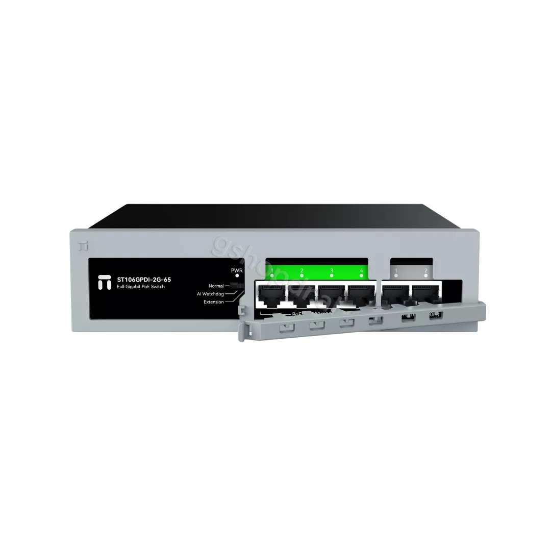Switch Stonet 6 Port Gigabit PoE Ethernet ST106GPDI-2G-65