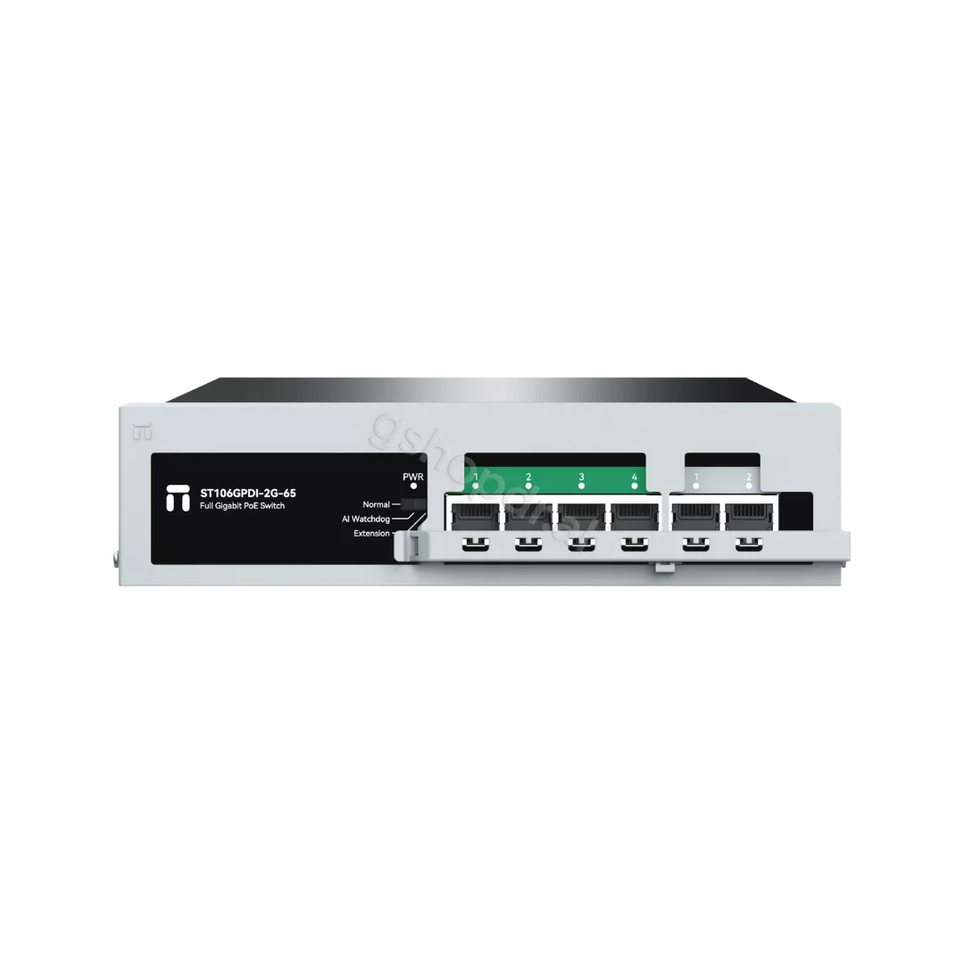 Switch Stonet 6 Port Gigabit PoE Ethernet ST106GPDI-2G-65