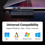Switch me 4 Porta 2 in 4 out USB 3.0 Ugreen US216 cmimi Durres