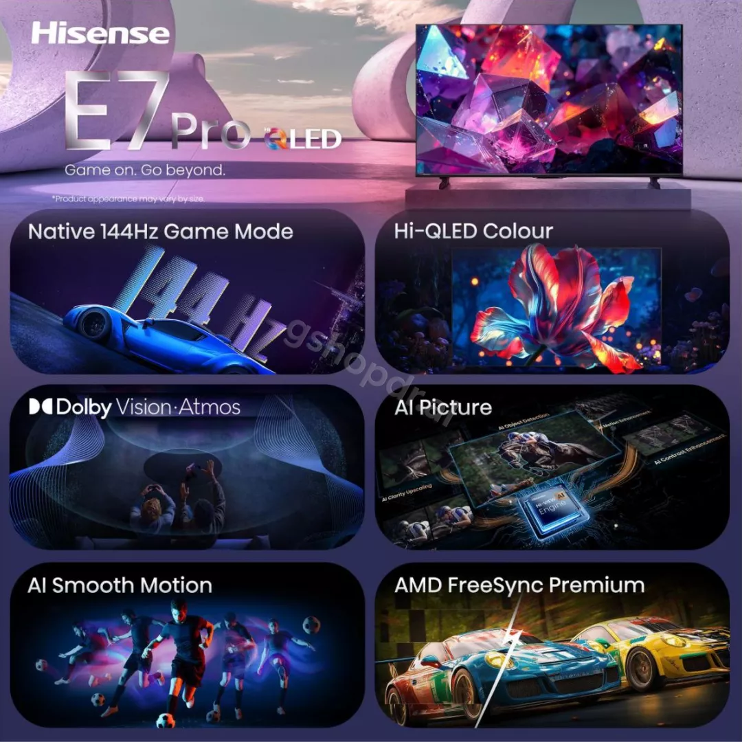 TV Hisense 85" QLed gshopdr.al