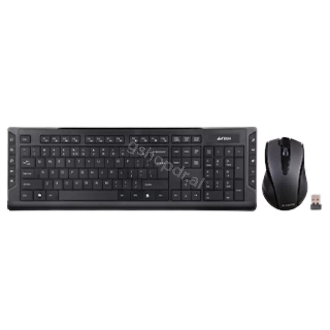 Tastiere dhe Mouse Set 6300F Wireless A4tech