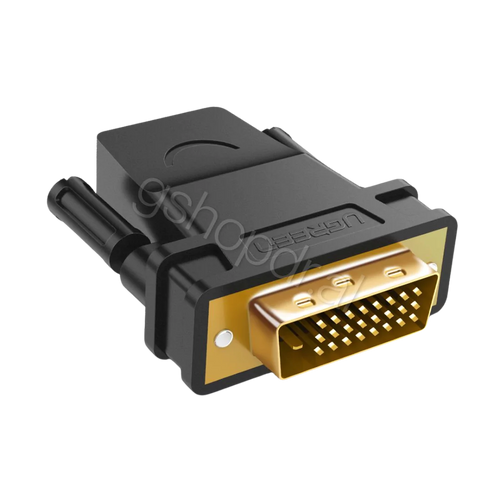 UGREEN dvi 24+1 Male to HDMI Female Adapter 20124