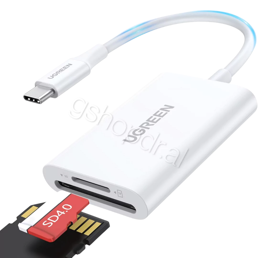 UGREEN 2-in-1 USB-C Card Reader CM265