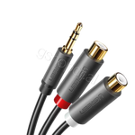 UGREEN 3.5mm Male to 2RCA Female Cable 25cm AV109 Durres