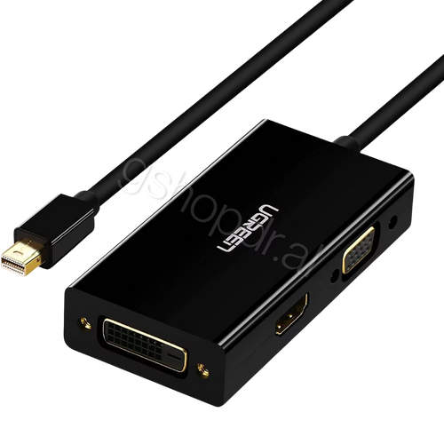 UGREEN Mini DisplayPort to HDMI&VGA&DVI Converter 20418