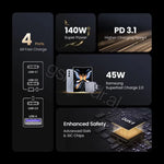 Nexode Pro 160W 4-Port GaN Mini GShop Durres
