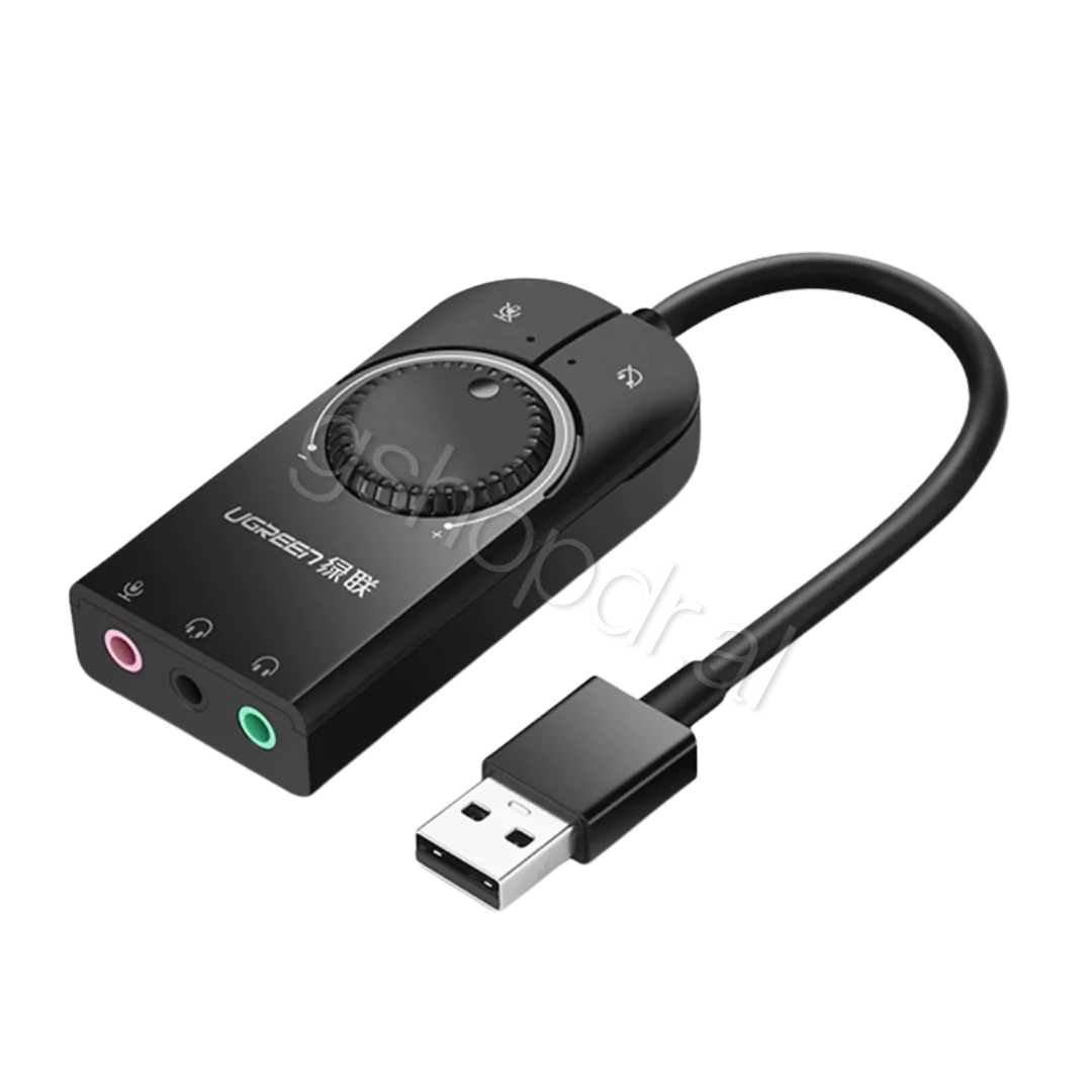 UGREEN USB 2.0 External Stereo Sound Adapter CM129