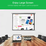 UGREEN USB Type C to HDMI Cable Male to Male ABS Case 1.5m MM121 Tirane Cmimi