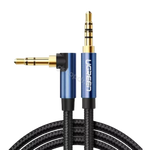 UGREEN 3.5mm Male to 3.5mm Male Cable Gold Plated Metal Case with Braid 1m 60179 cmimi tirane