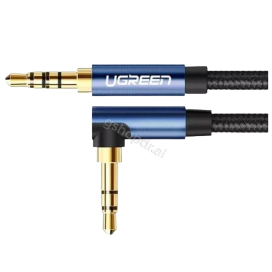 UGREEN 3.5mm Male to 3.5mm Male Cable Gold Plated Metal Case with Braid 1m 60179 cmimi durres