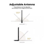 UGREEN AC650 High-Gain Dual Band Wireless USB Wi-Fi Adapter – CM496 – 90339 cmimi durres