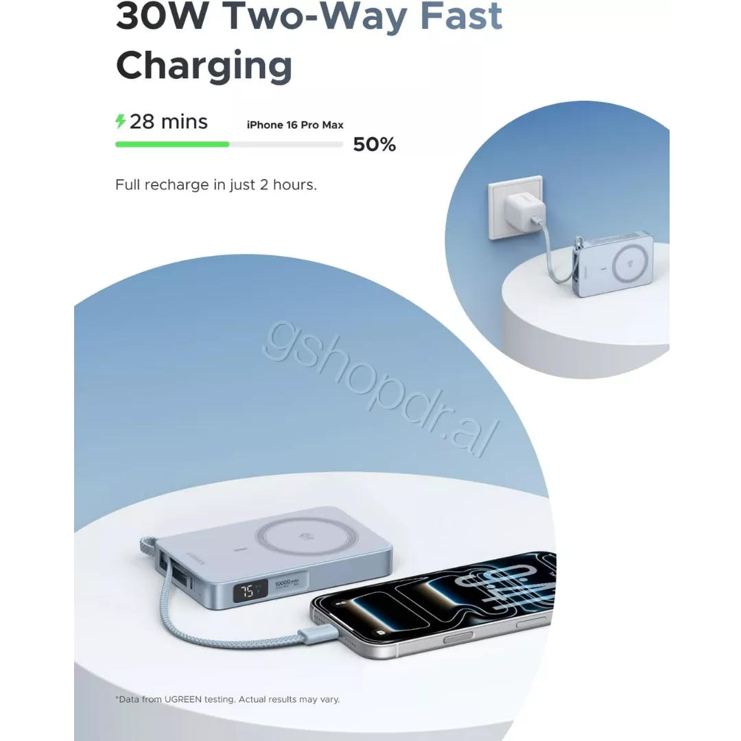 Power bank Ugreen MagFlow Magnetic PB773