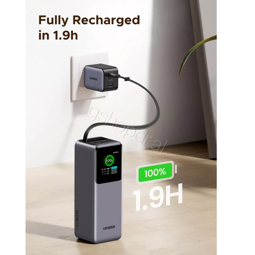 Power Bank Ugreen Nexode 20000mAh 165W Tirane