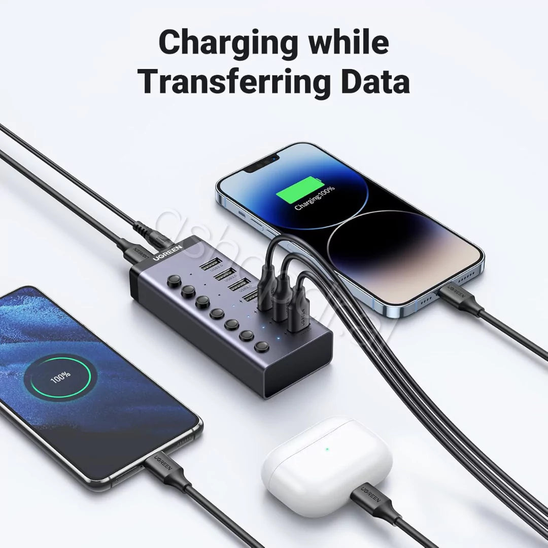 Ugreen USB-C to 7-Port USB 3.0 Hub Tirane