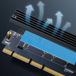Ugreen Expansion Card PCIe 4.0 x16 to M.2 NVMe M-Key Tirane