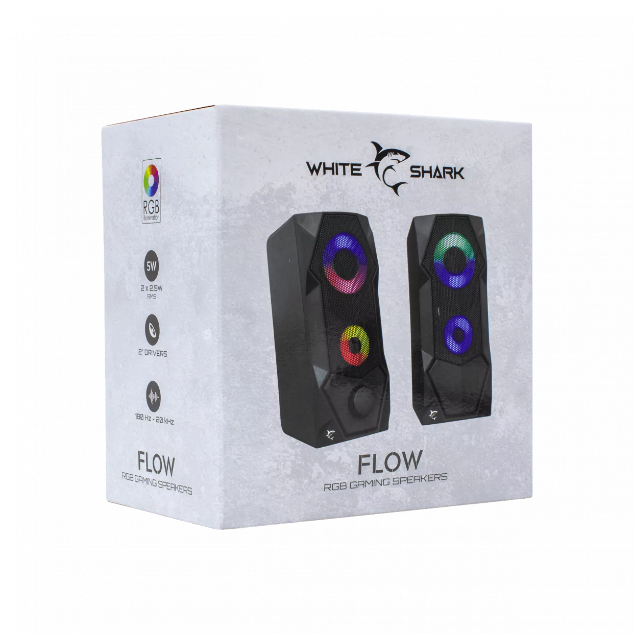 Boks Flow White Shark